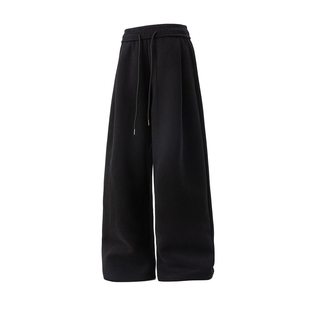 Mens Casual Straight-leg Loose Long Pants